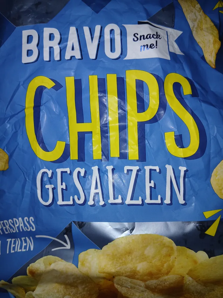 Chips Gesalzen