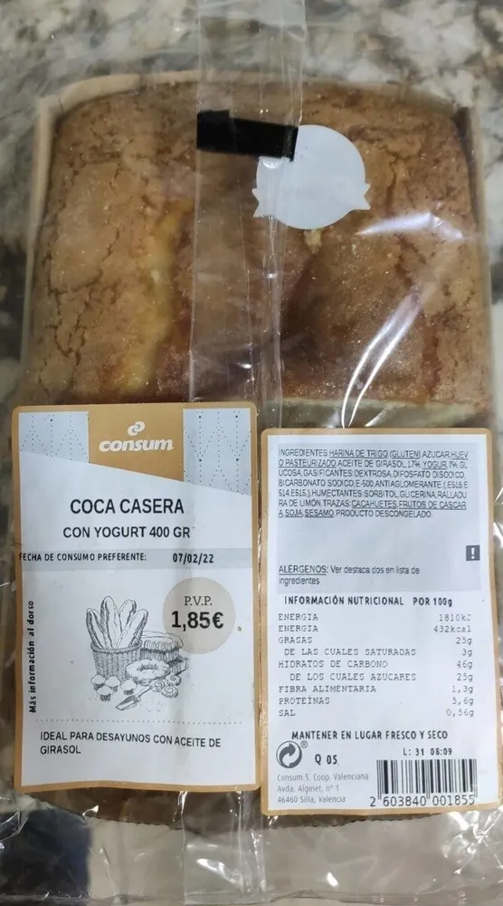 Coca Casera con Yogurt