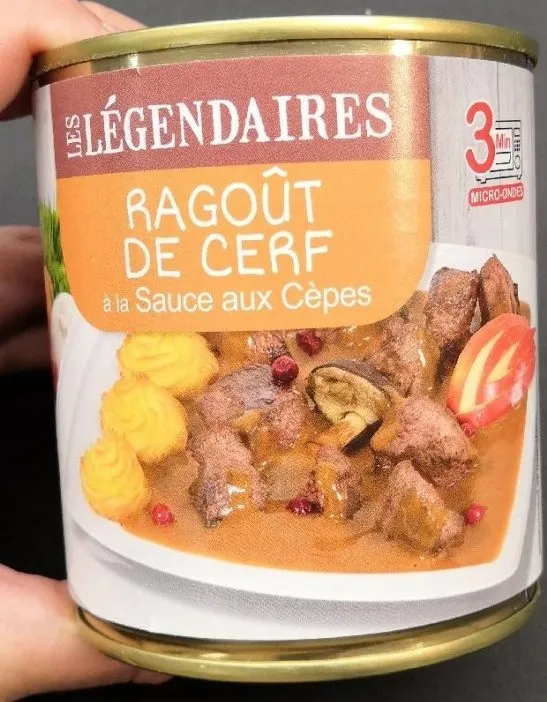Ragoût de Cerf à la Sauce aux Cèpes