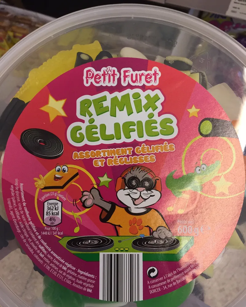 Remix gélifiés