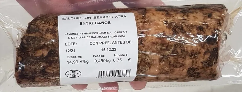 Salchichón Iberico Extra