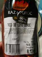 Taco de lomo duroc