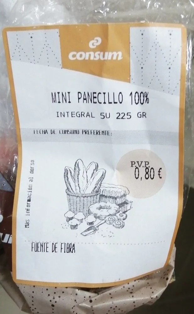 Mini panecillo integral