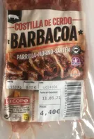 Costilla de cerdo barbacoa
