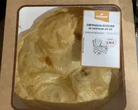 Empanada redonda pisto