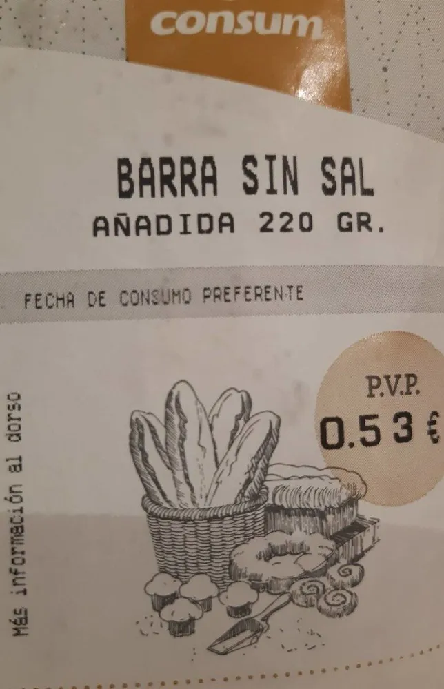 Barra de pan