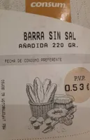 Barra de pan