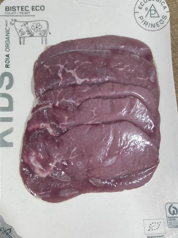 Escalopi de vedella Ecològica
