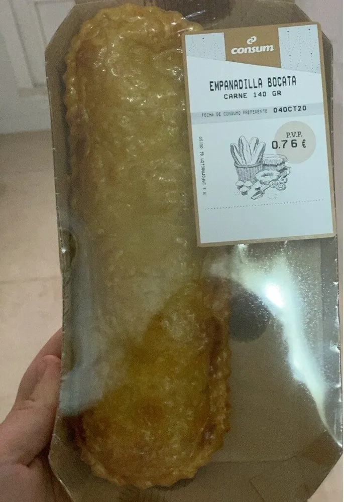 Empanadilla Bocata Carne