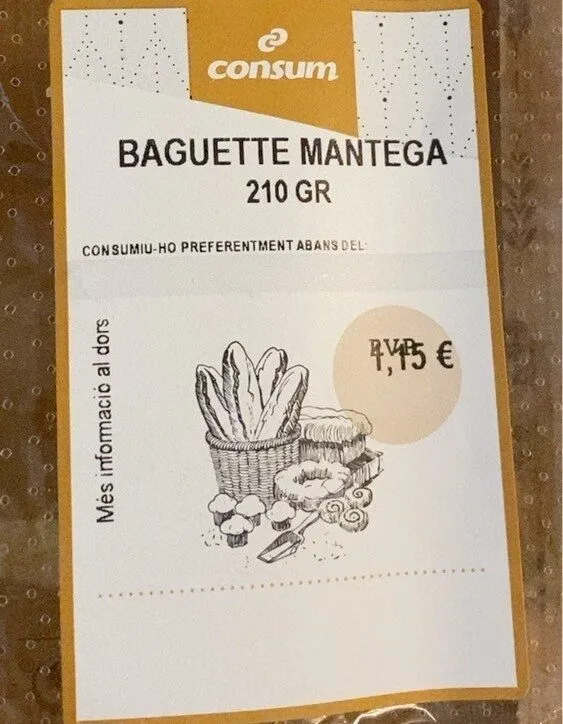 Baguette mantega