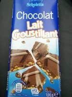 Chocolat lait croustillant