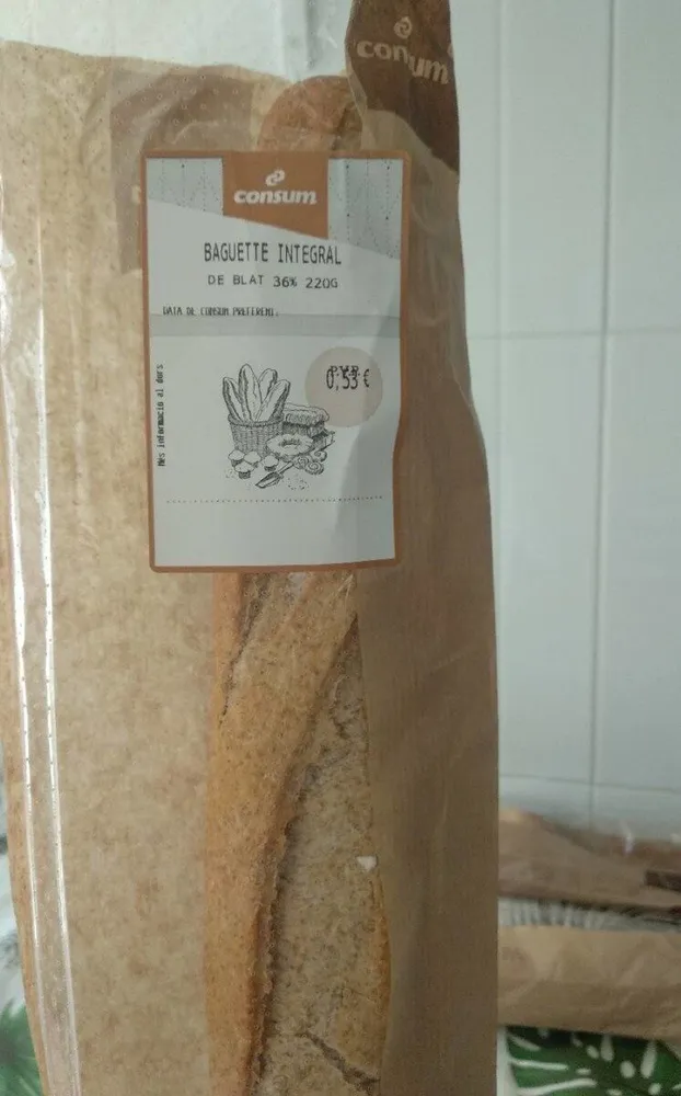 Baguette integral 36%