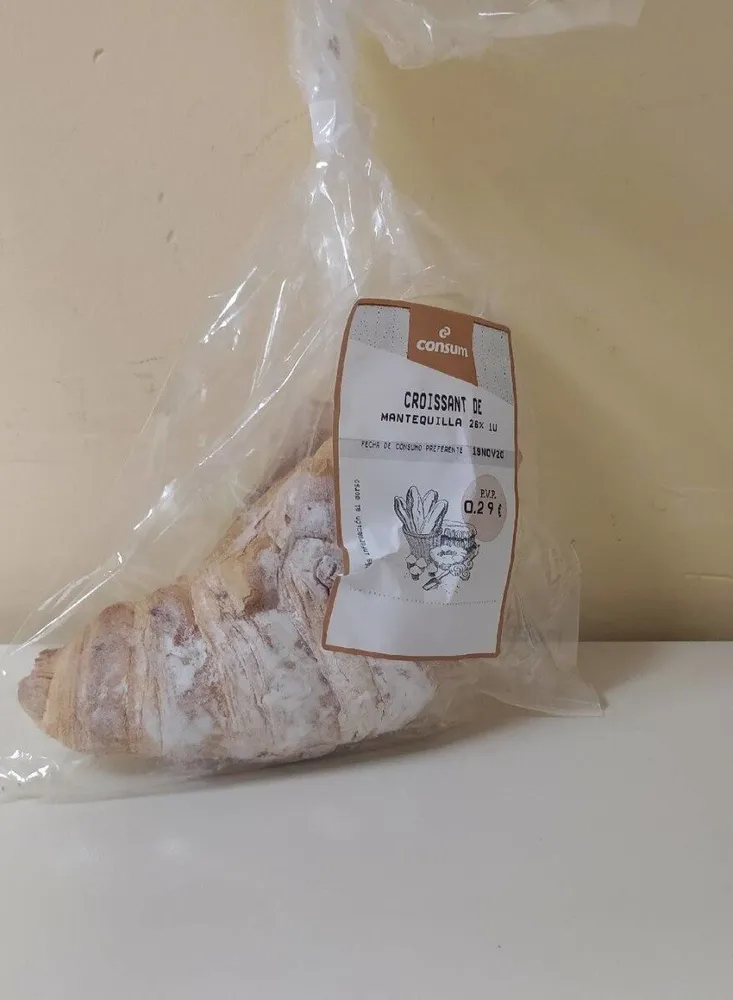 Croissant de mantequilla
