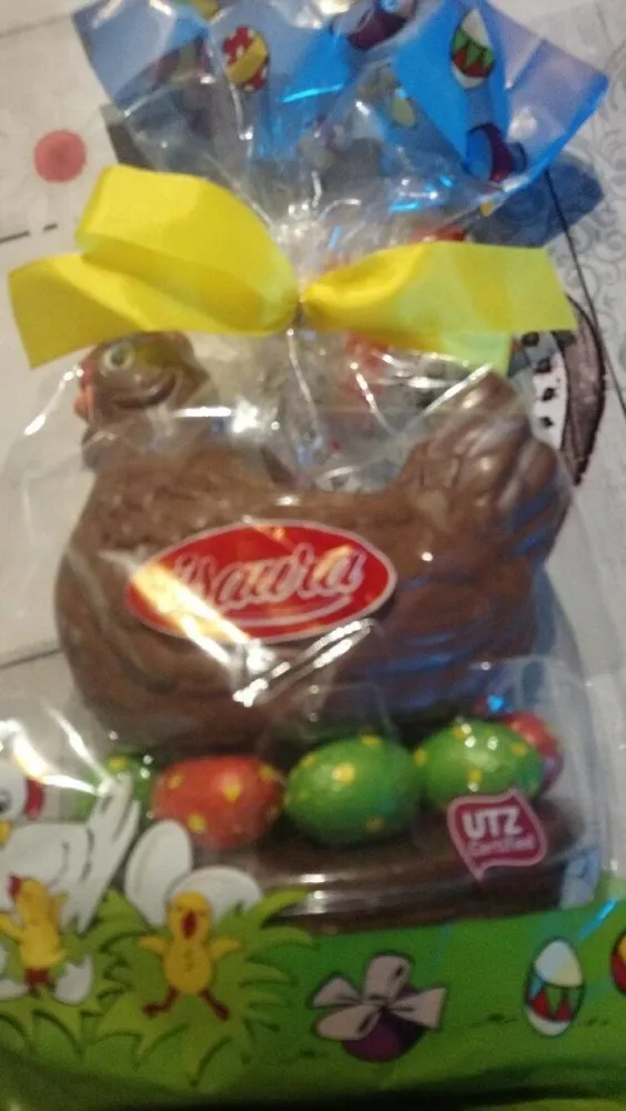 Poule en chocolat