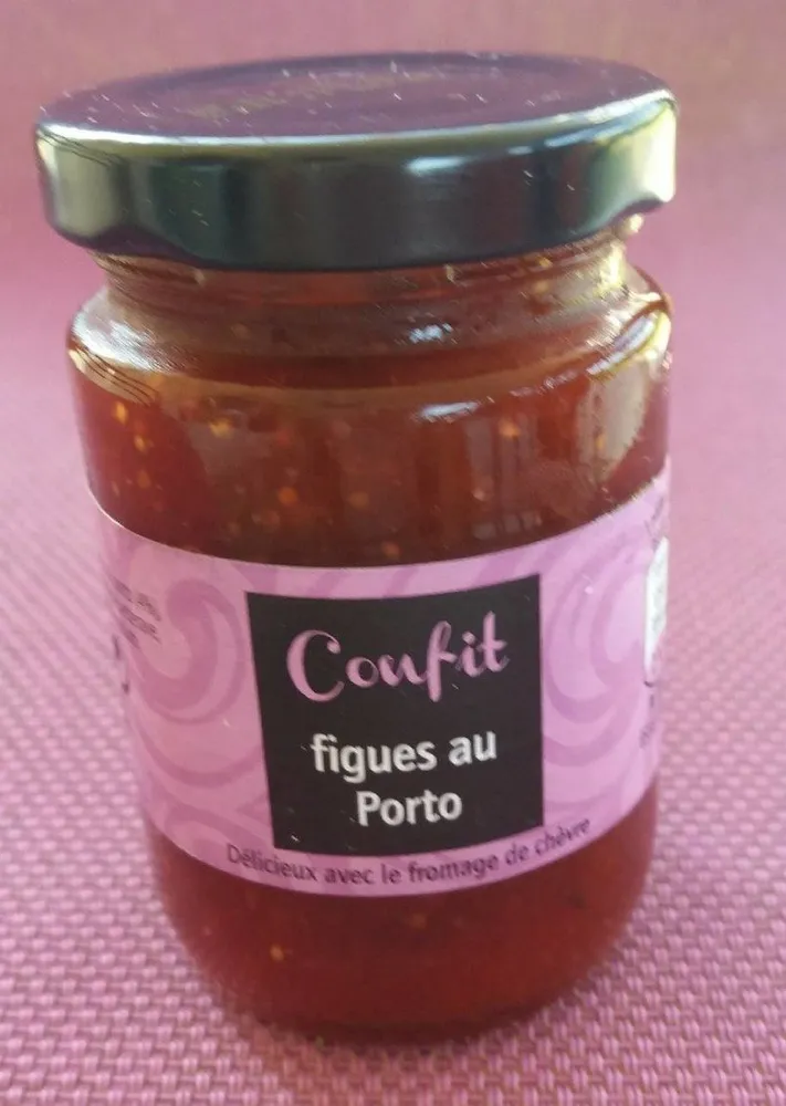 Confit figues au porto