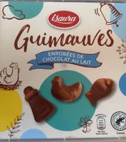 Guimauve enrobée de chocolat au lait