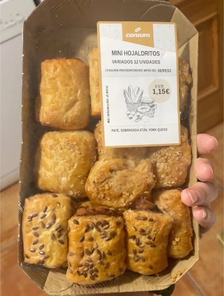 Mini hojaldritos