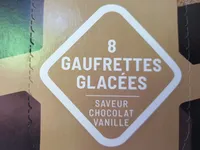 8 gauffrettes glacées