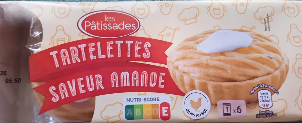 Tartelettes saveur amande