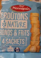 Croutons nature ronds et frits