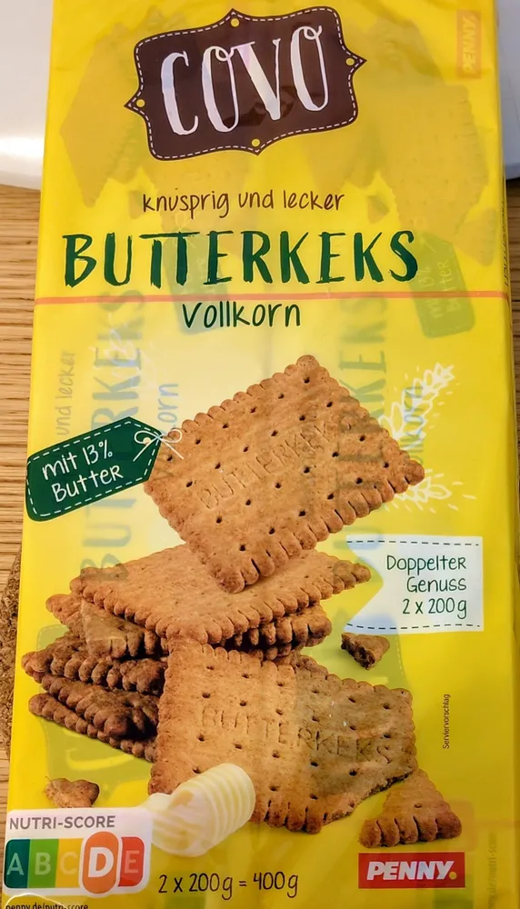 Butterkeks Vollkorn