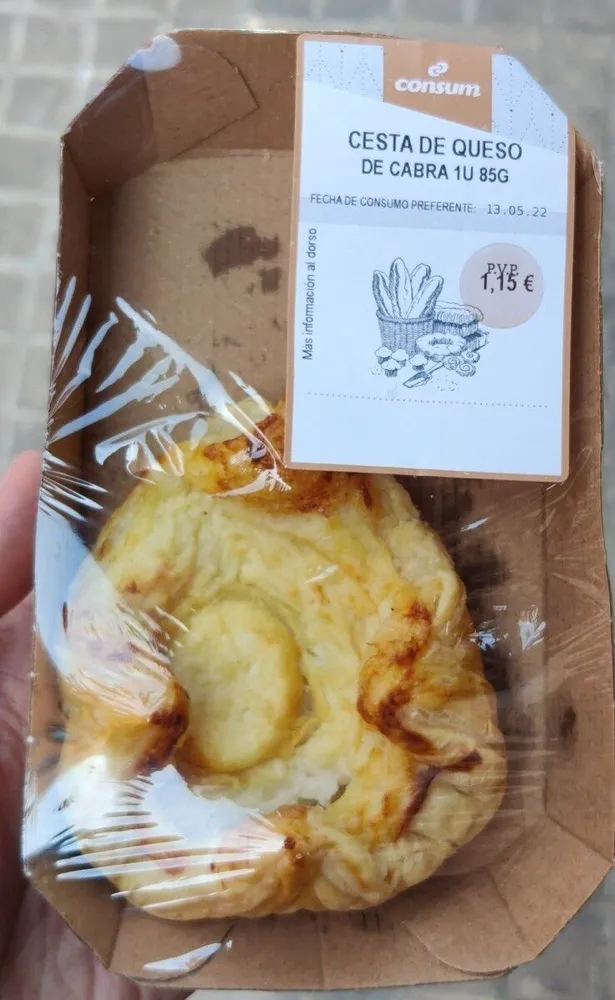 Cesta de Queso de Cabra