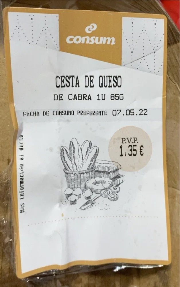 cesta de queso