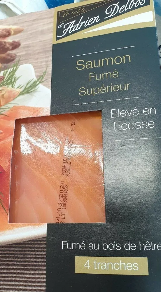 Saumon fumé supérieur