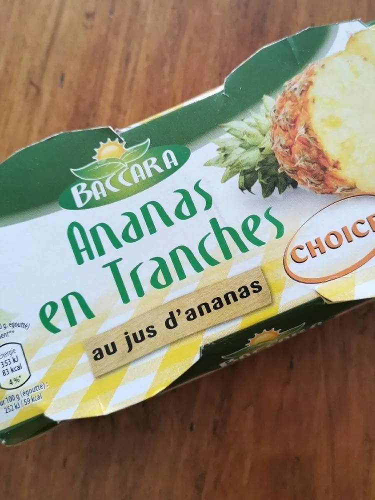 Ananas en tranches