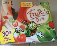 Compote en gourde multifruits