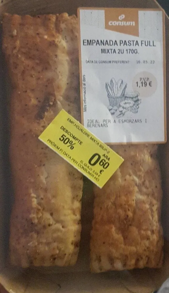empanada pasta full
