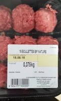 Boulette de boeuf nature