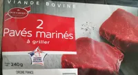 2 Pavés marinés à griller