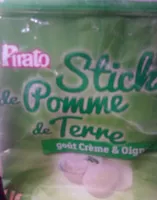 Sticks de pomme de terre