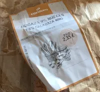 Pan de hogaza 9%nueces y 6%calabaza