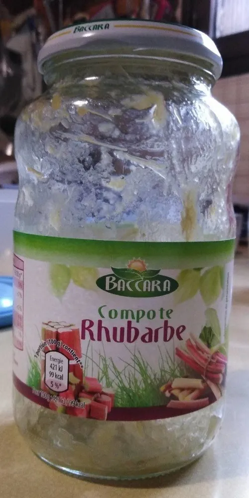 Compote de Rhubarbe