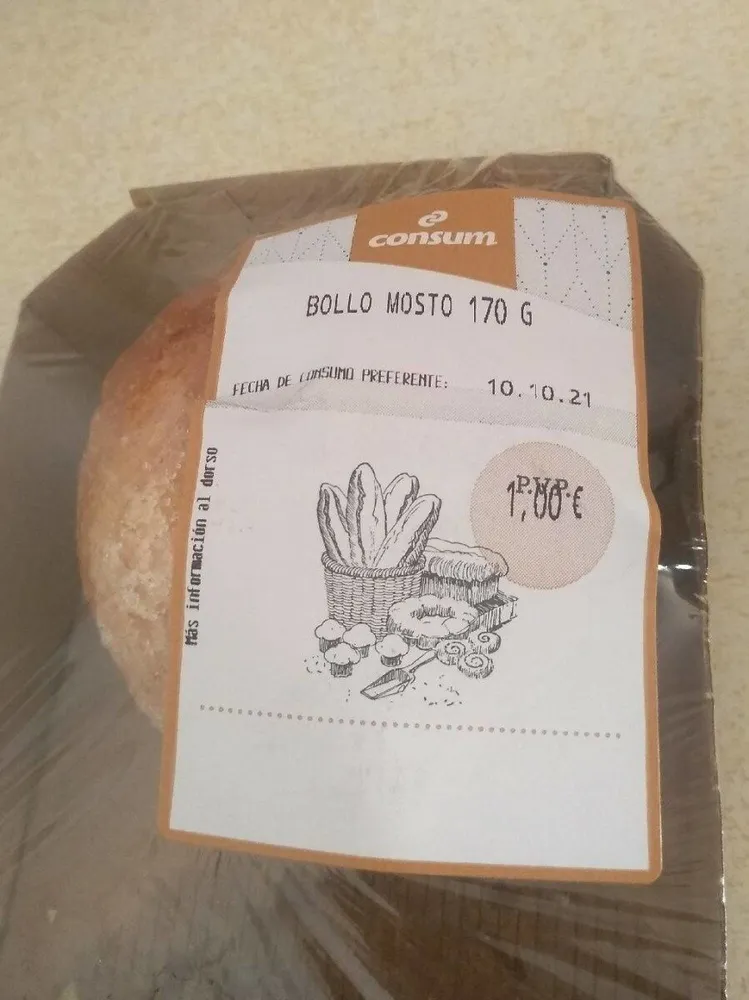 Bollo de mosto