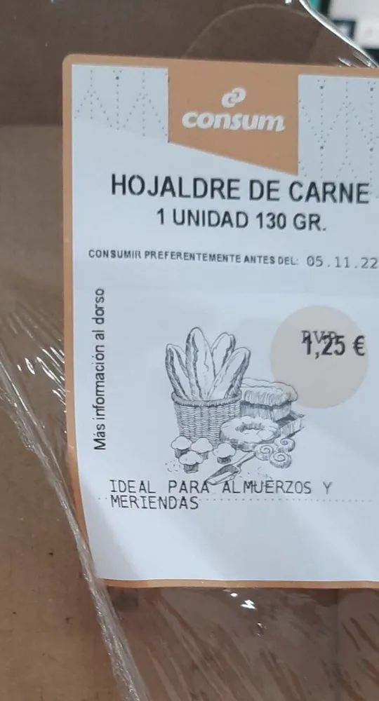 Hojaldre de carne