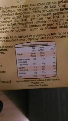 20 crêpes jambon emmental
