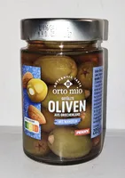Gefüllte Oliven mit Mandeln (Penny) / Viande Hachée pur boeuf (Aldi)
