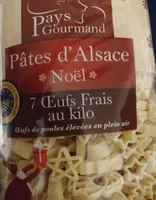 Pâtes d'Alsace Noël