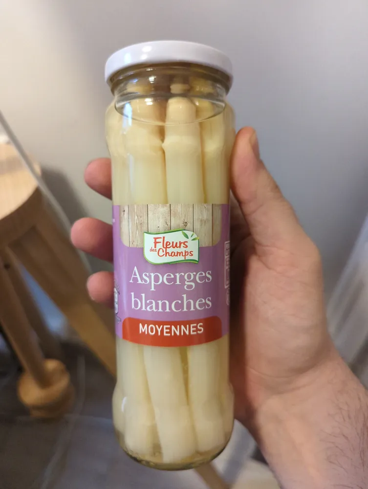 Asperges moyennes
