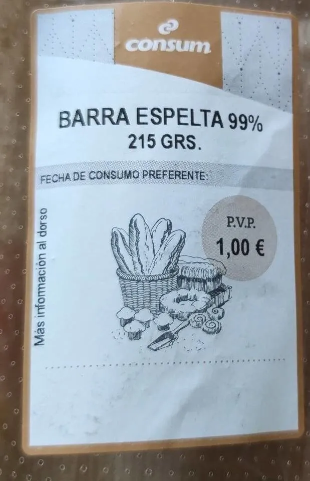 Barra espelta
