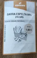 Barra espelta