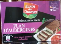 Préparation pour flan d'aubergine