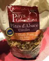 Pates D'alsace Corolles