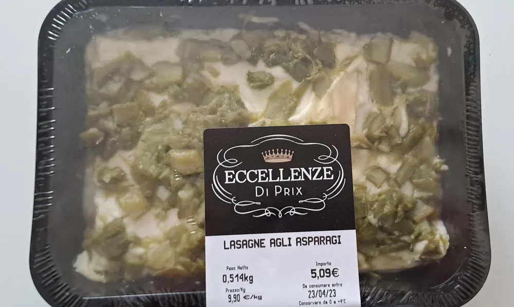 Lasagne agli asparagi