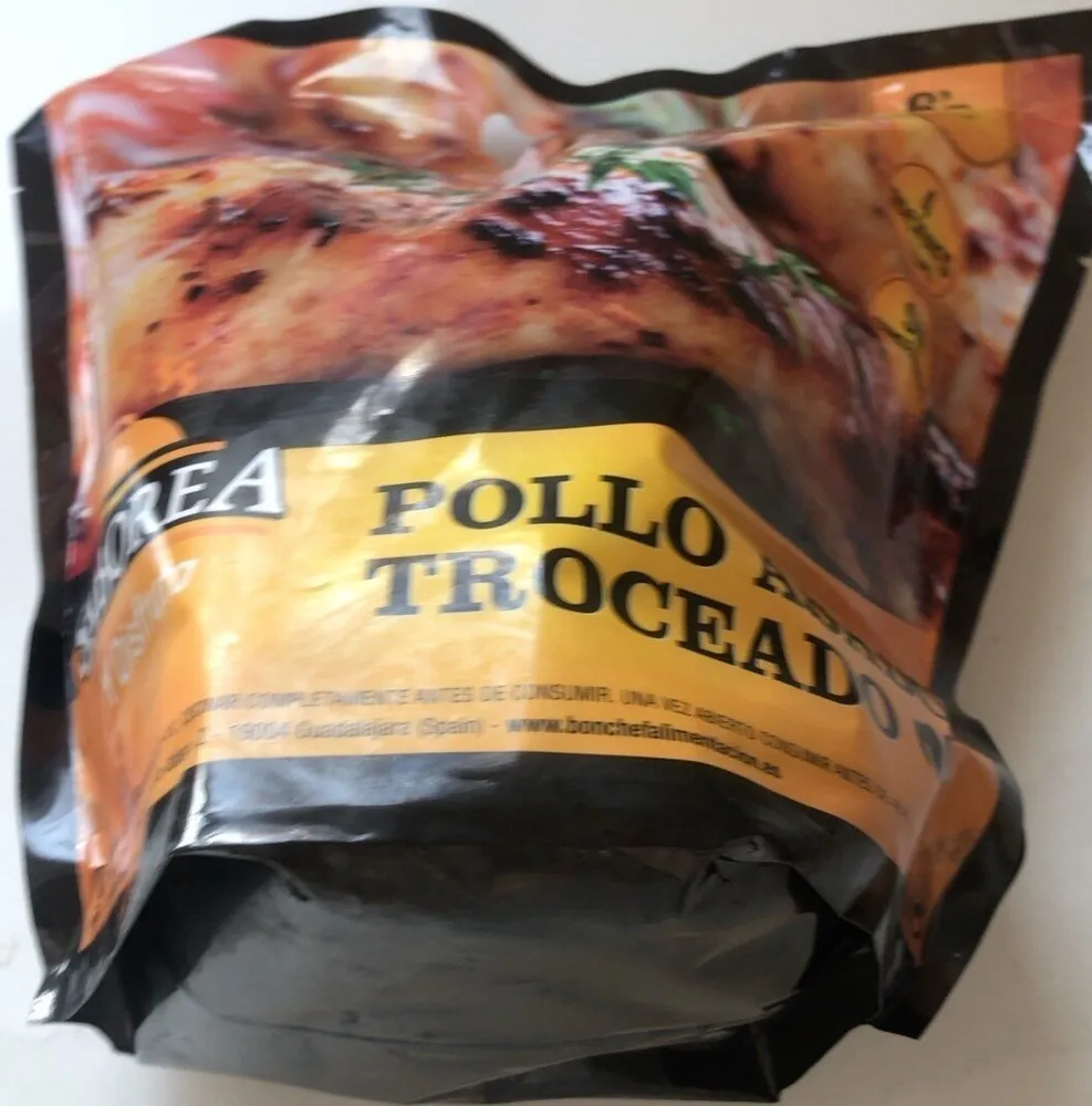 Pollo asado troceado