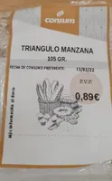 Triángulo de manzana