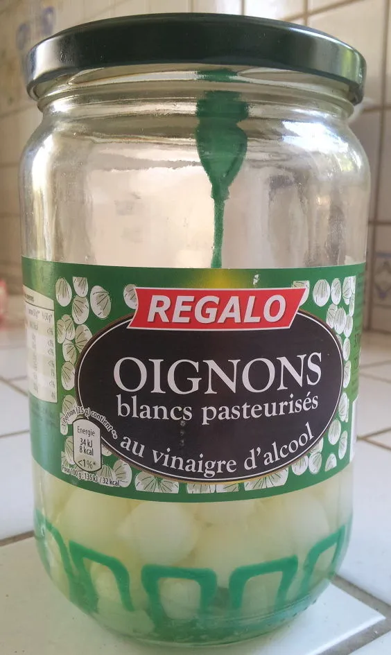 Oignons blancs au vinaigre